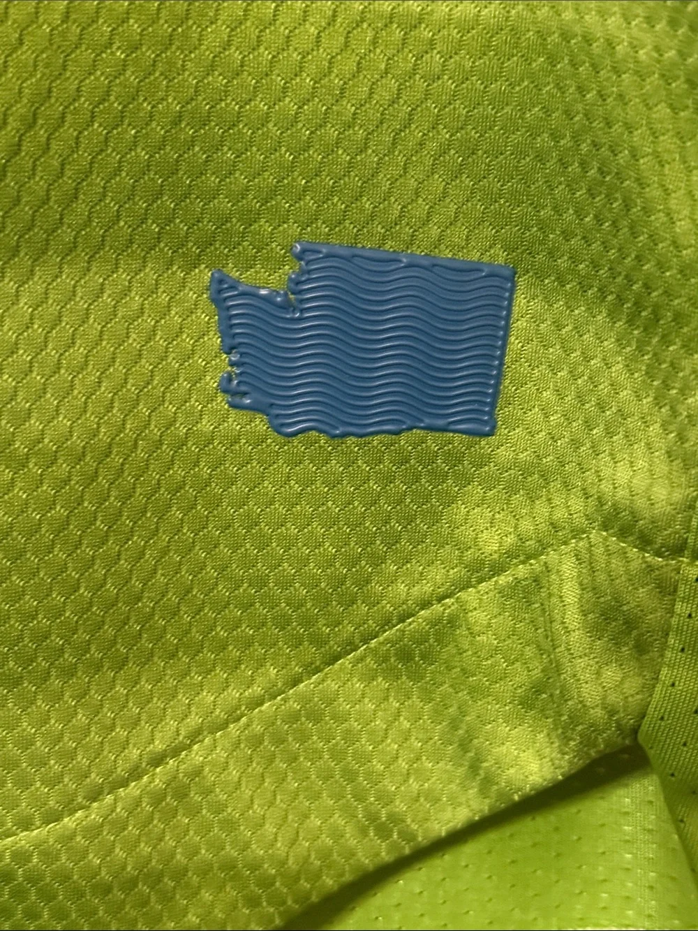 adidas Seattle Sounders FC Home Jersey - Lime Green with Dark Blue Trim